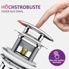 M. ROSENFELD HOME Pop-Up Drain Fitting with Overflow + Universal