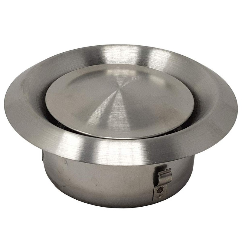 Kair Ceiling Valve 100mm - 4 inch Stainless Steel Adjustable