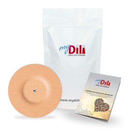 Plasters Overpatches for The Freestyle Libre 2 Sensor DiaTape Classic myDili Size 10 Pieces