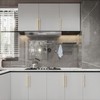 Asidrama 2244 10 Pack 6.3 Inch(160mm) Brushed Gold Kitchen Cabinet