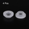 QUARKZMAN 4 Pcs Flange Sleeve Bearings, 10mm ID, 12mm OD,
