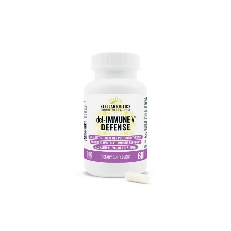 Del-Immune V® Defense by Stellar Biotics, All-Natural Immune Support &