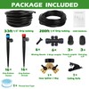 233FT Drip Irrigation System Kit with Quick-Connect System,33FT 1/2" Mainline