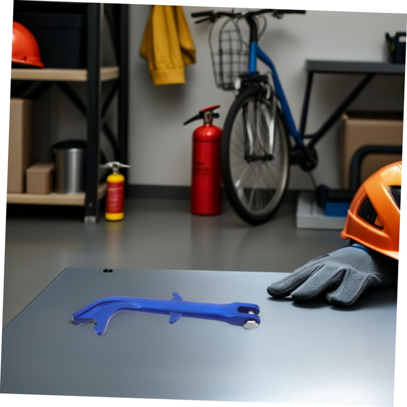 BUGUUYO Aluminum Alloy Motorcycle Kickstand Heavy Duty Side Stand for
