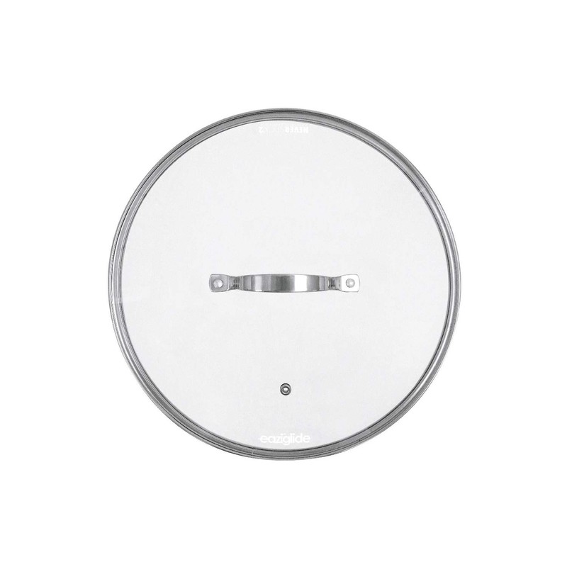 Eaziglide Neverstick IM1047 2 Glass Lids with Integrated Steam Valve