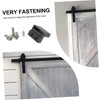 DOITOOL 1 Pair Zinc Alloy Barn Door Track Stoers Blocker