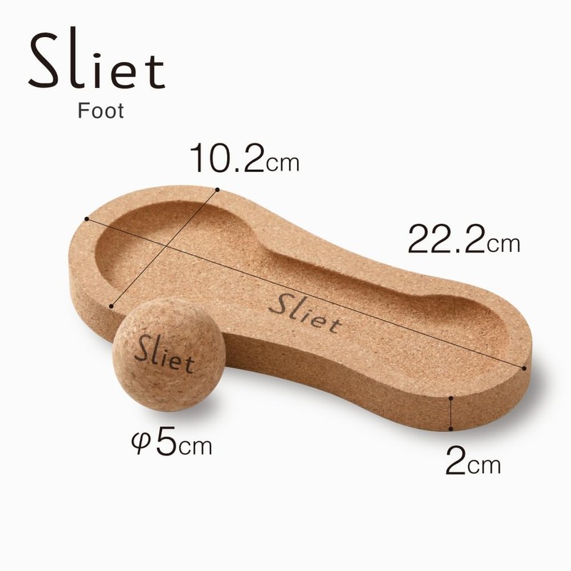 Alphax Foot Massage Ball Foot Cork Sliet Foot