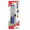 Pentel Twist-Erase Click Mechanical Pencil, (0.5mm), Assorted Barrels, 2 Eraser