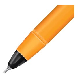 Boligrafo Azor Pin Point Negro Punto Fino Caja Con 12 Pz /vc Color del exterior Amarillo