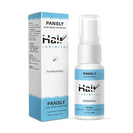 WOW 1 pack Painless Hair Stop Growth Spray Hair Inhibiting & Reducing Spray for Face, Arm, Leg, ,Effective Hair Removal Solution  Body Care Cosmetic Wax - Count: 1 Pack