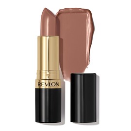 Revlon Super Lustrous Lipstick, Creamy Formula For Soft, Fuller-Looking Lips, Moisturized Feel, 756 Nude Fury, 0.15 oz