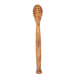 RLMVGBX Olive Wood Honey Dipper, 15cm, 1 Piece
