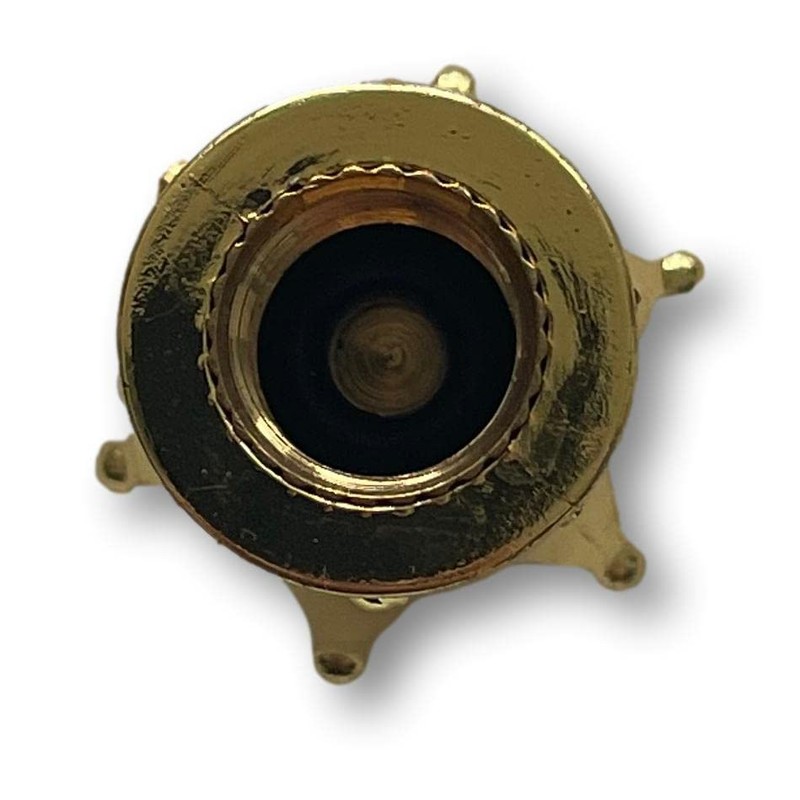 KUSTOM66 Key Ring Crown Gold, gold