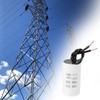 PATIKIL 3uF CBB60 Running Capacitor with 2 Wires, AC 450V