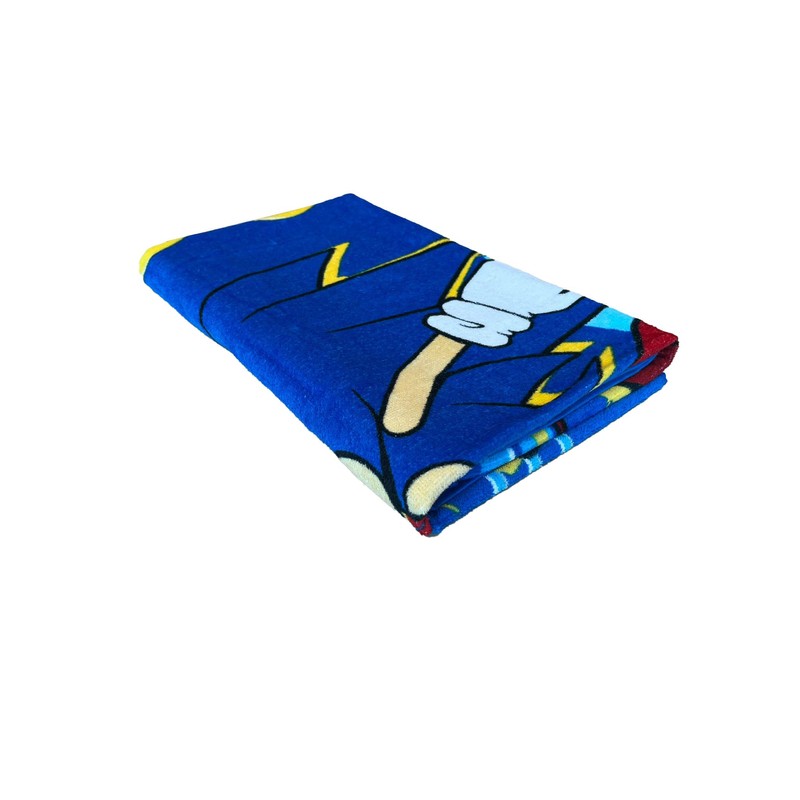 hermet Sonic 100% Cotton Terry Beach Towel, 70 x 140