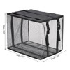 PATIKIL Window Air Conditioner Mesh Cover, 17x12x13 inch Outside Window