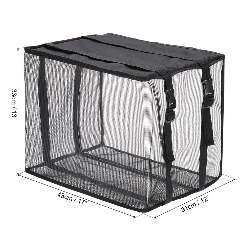 PATIKIL Window Air Conditioner Mesh Cover, 17x12x13 inch Outside Window