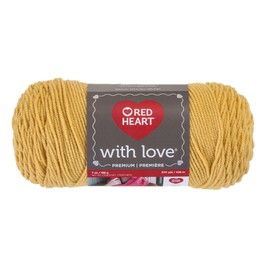 Red Heart With Love Yarn - Cornsilk