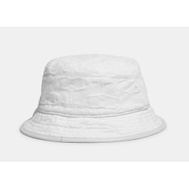 Coach Brand New Coach Signature Jacquard Bucket Hat C9716