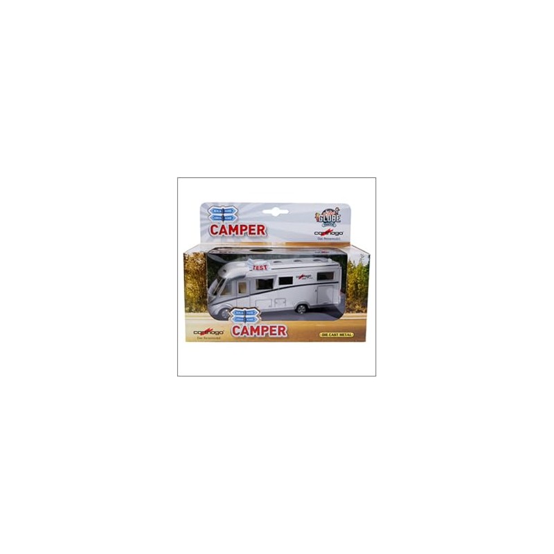 VanManen Die Cast Pull Back Carthago Camper