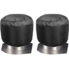 Turbine Vent Cover 2 Pack, Luxiv Roof Ventilator Cover Heavy