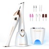 TOUCHBeauty Manicure/Pedicure Kit with UV Light and 5 Replacement nail