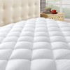 Taupiri Queen Quilted Mattress Pad Cover with Deep Pocket (8"-21"),