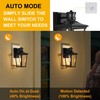 Motion Sensor Outdoor Wall Lights, Farmhouse Exterior Wall Sconces Light