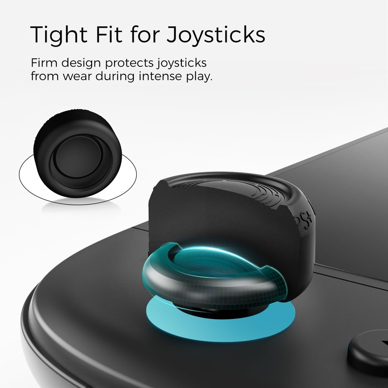 IINE Thumbstick Grip Caps for Switch 2 Joypads – 8PCS