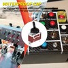 Joinfworld Toggle Switch 12V DC 125V SPST 2 Pin Waterproof