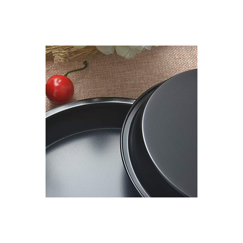 LaiYHe, 12" Pizza Pan Professional Premium Deep Dish Non-Stick Bakeware,