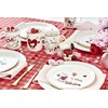 Lenox 897217 Snoopy Valentines Day Accent Plates, Set Of 4,