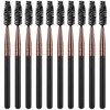 10 Pcs Spoolies Mascara Brush Wands Eyelash Brushes Eyebrow Applicator