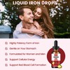 Liquid Iron Supplement for Women & Men Iron Drops Iron