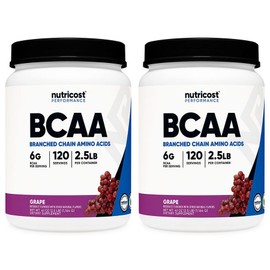 BCAA Powder 120 Servings Grape Flavor 2 Bottles, 2 Pieces / BCAA 파우더 120회분 포도맛 2병, 2개