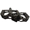 ANDINUS Aluminium MTB Pedals, Steel Axle 9/16", Sturdy and Lightweight