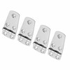 4Pcs Boat Hatch Hinge 316 Stainless Steel Rust Proof Sturdy