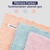 Okaei Microfibre Cloths, Pack of 12, Non-Stick Microfibre Cloths, Lint-Free