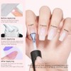 TOMICCA Esmalte De Uñas En Gel Blanco Lechoso, Color Nude