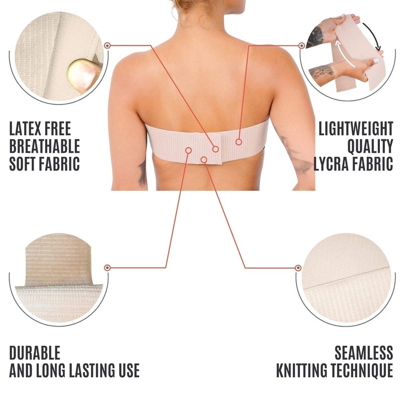 Breast Implant Stabilizer Band, Post Surgery Breast Augmentation and Reduction
