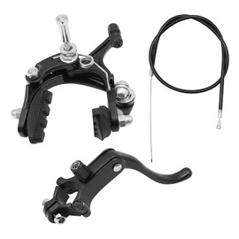Vkinman Road Bicycle Aluminum Bicycle Brake Caliper Brake Kit Road Bike C Shape Brake Lever Brake Housing and Cable Brakes