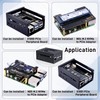 GeeekPi Metal Case for Raspberry Pi 5, Support X1000/X1001/N04/N05 PCIe
