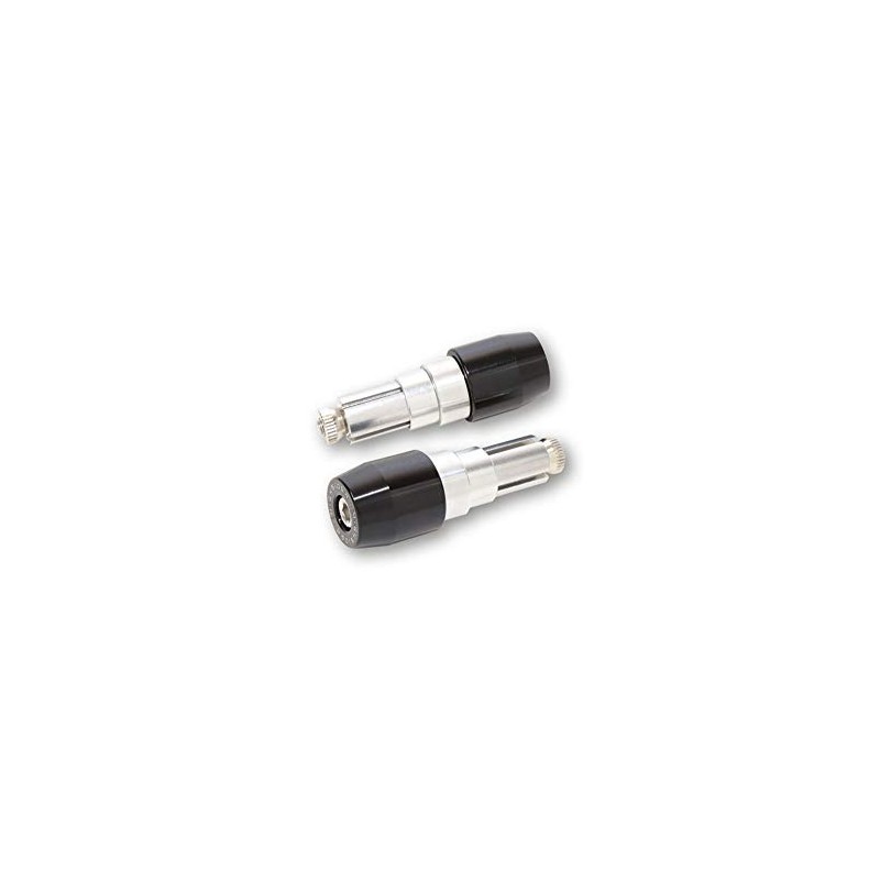 Highsider Motorcycle Handlebar Handlebar Weights Evo, Black, with inner diameter