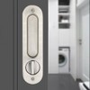 Hoconnie Pocket Door Handle with Key Sliding Door Lock Keyed