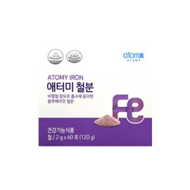 Atomy Iron Blueberry Flavor 60 sachets 1 box 2 months / 애터미 철분 블루베리맛 60포 1박스 2개월