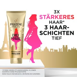 Pantene Pro-V x Emily in Paris Limited Edition Repair & Care Conditioner 160 ml Helps to repair hair damage. With Pro-V and Collagen Peptides