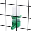 Bird Feeder 2PCS Plastic Bird Water Drinker Hanging Food Dispenser