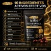 Gwynne Nmn Resveratrol Complejo 1200mg Suplemento Coq10 Glutatión Aumentar Energía
