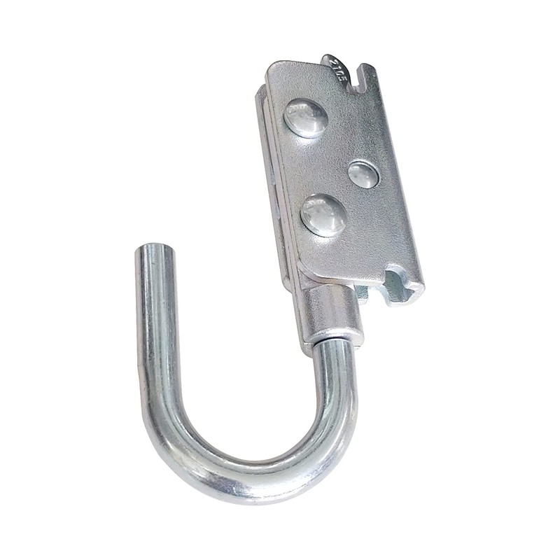 pa-man E-Clip with J Hook, Steel Lashing Rail, Hardware, 360°