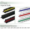 Mr. Pen Architectural 12 Inch Engineer & Drafting Ruler Set